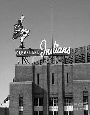 Cleveland Indians Chief Wahoo 3D Metal Art – Hex Head Art