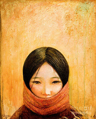 Asian Girl Paintings