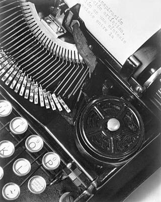 Typewriter Keys Art