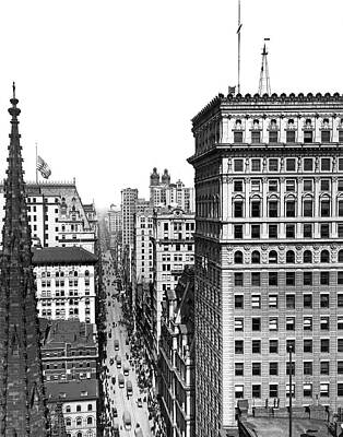 Designs Similar to Looking up Broadway In 1904