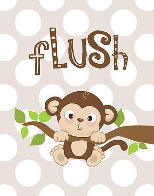 Designs Similar to Monkey Flush by Tamara Robinson
