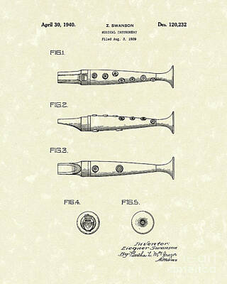Flute Drawings
