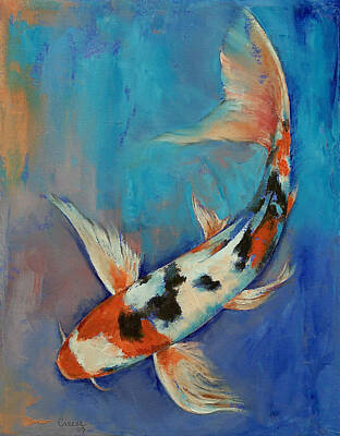 Coy Fish - Michael Creese Paintings Wall Art