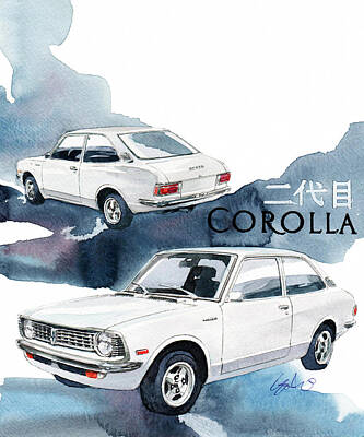 Corolla Art Prints