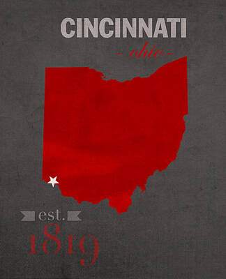 University Of Cincinnati Art Prints