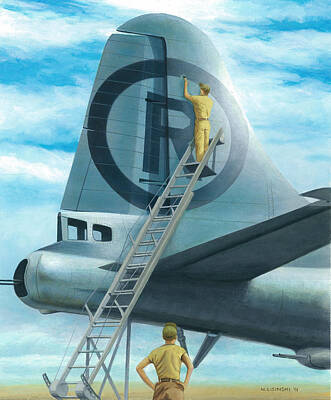 B-29 Superfortress Original Artwork