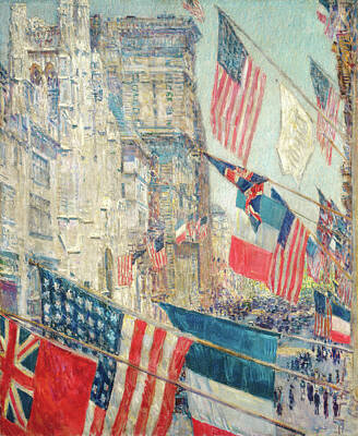 Union Jack Flag Paintings