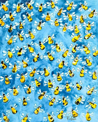 Bees Paintings