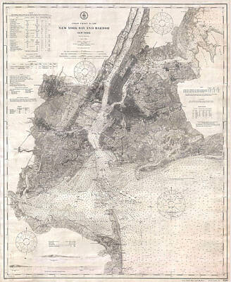 New York Harbor Drawings