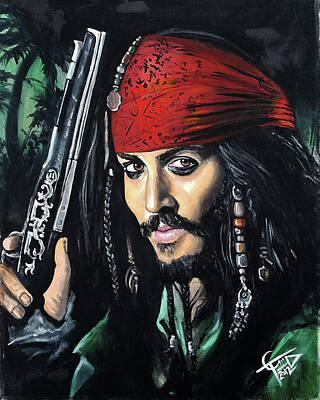 Pirates Of The Carribbean Paintings