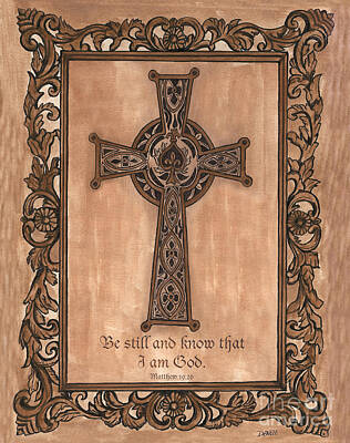 Irish Cross Art Prints