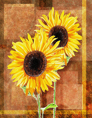 Designs Similar to Decorative Sunflowers Couple