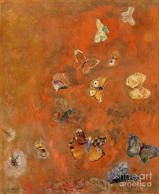 Abstract Butterfly Art Prints