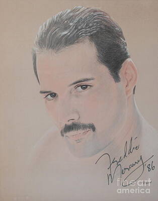 Freddie Mercury Signed Art Prints