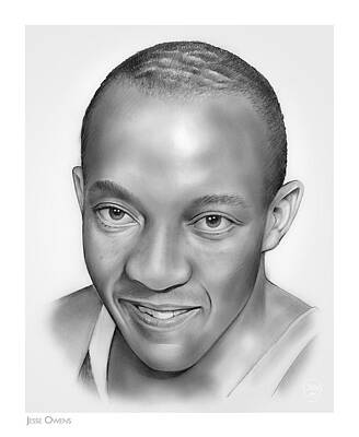 Jesse Owens Original Artwork