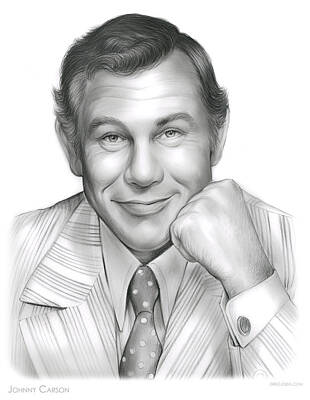 Johnny Carson Original Artwork