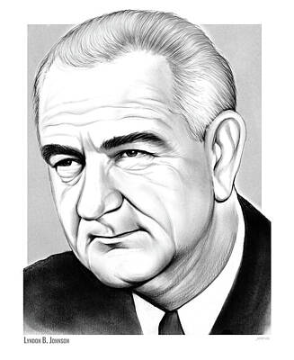 Lyndon Baines Johnson Art Prints