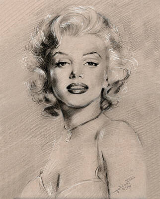 Marilyn Monroe Drawings