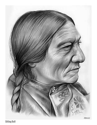 Sitting Bull Drawings