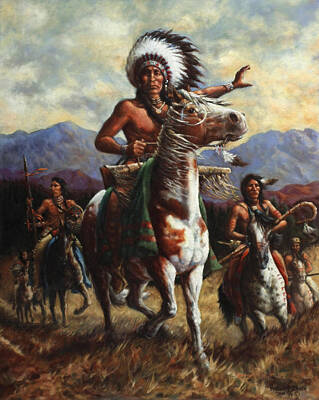 Native American Horse Art