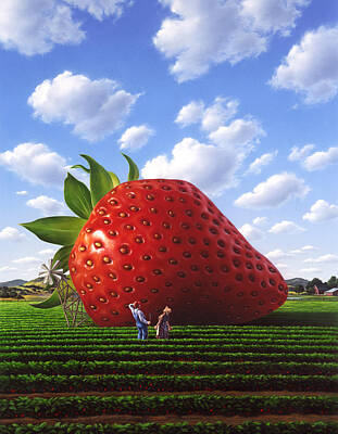 Strawberry Paintings