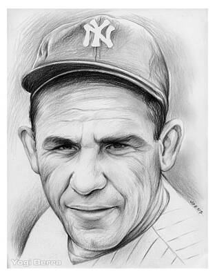 New York Yankees Drawings Original Artwork