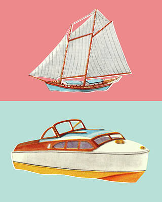 Of Sailboats Drawings