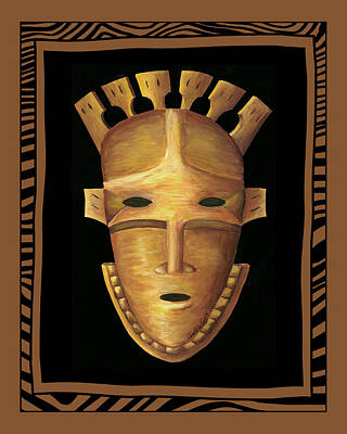 African Mask Paintings