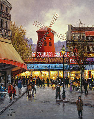 Moulin Rouge Paintings