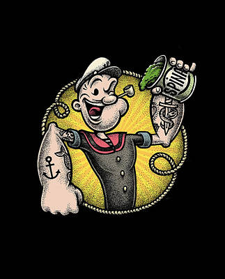 Designs Similar to Popeye #3 by Geek N Rock