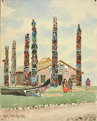 Alaska Totem Pole Paintings