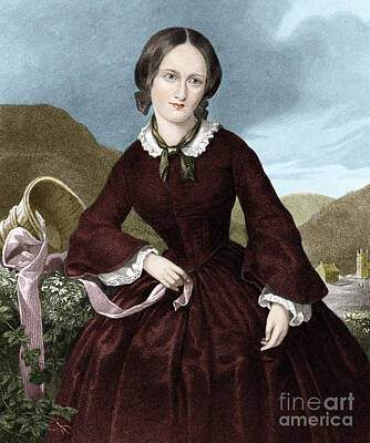 Charlotte Bronte Painting by Alexandra Arts - Pixels