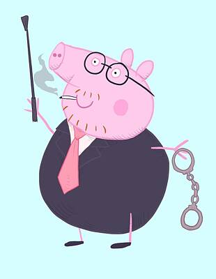Designs Similar to Daddy Pig by Ludwig Van Bacon