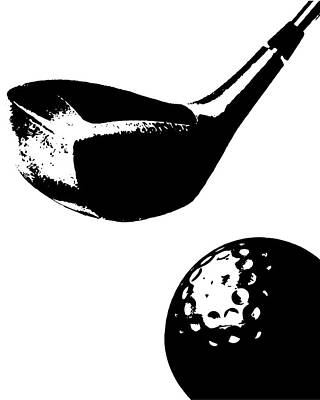 Designs Similar to Golf Pop Art - Black White