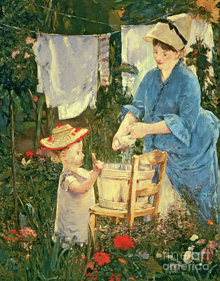 Designs Similar to Le Linge, 1875 by Edouard Manet