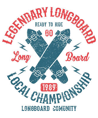 Longboards Digital Art