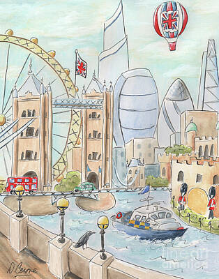Boy's London Idea Paintings