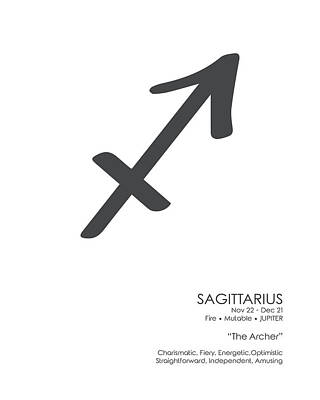 Sagittarius Mixed Media