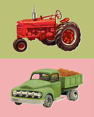 Farm Truck Drawings