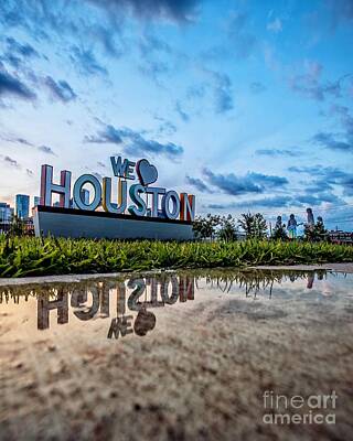  Photograph - We Heart Houston by Habashy Photography