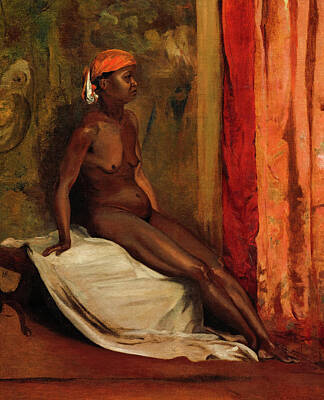 Designs Similar to Seated African Woman, 1860 #2