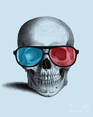 3-d Glasses Art Prints