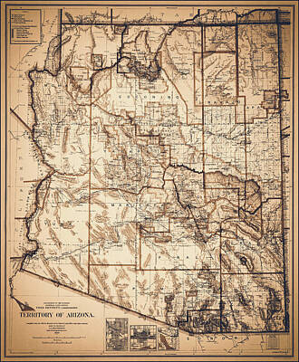 Arizona Map Photos