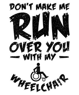Wheelchair User Art Prints