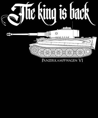 Panzerkampfwagen VI Tiger I Blueprint Art Print for Sale by The War Effort
