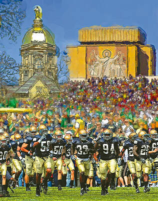 Notre Dame Paintings