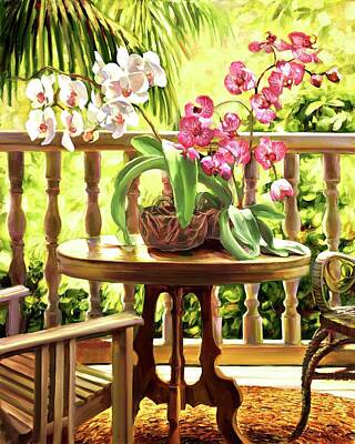 Orchid Tree Original Artwork