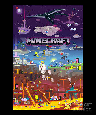 Minecraft Enderman Digital Art by Anna Emery - Fine Art America