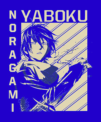 Noragami Aragoto Series Character Poster Unframed/Canvas Framed 0 75 Inch -  Decorative Wall Art Print