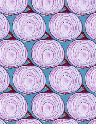 Purple Onion Digital Art